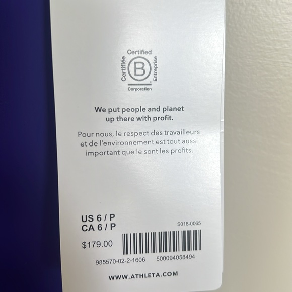 💜BNWT Athleta Glacier Snow Skinny Pant II Size 6P RRP $179💜 - Picture 3 of 7